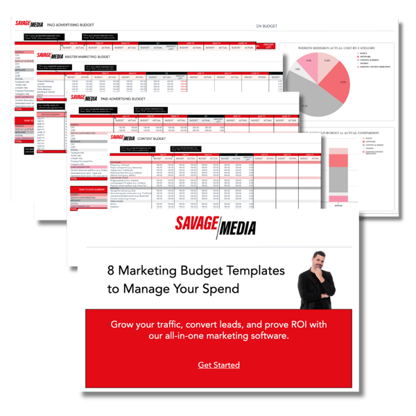 8 Marketing Budget Tempaltes