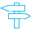 Direction signs