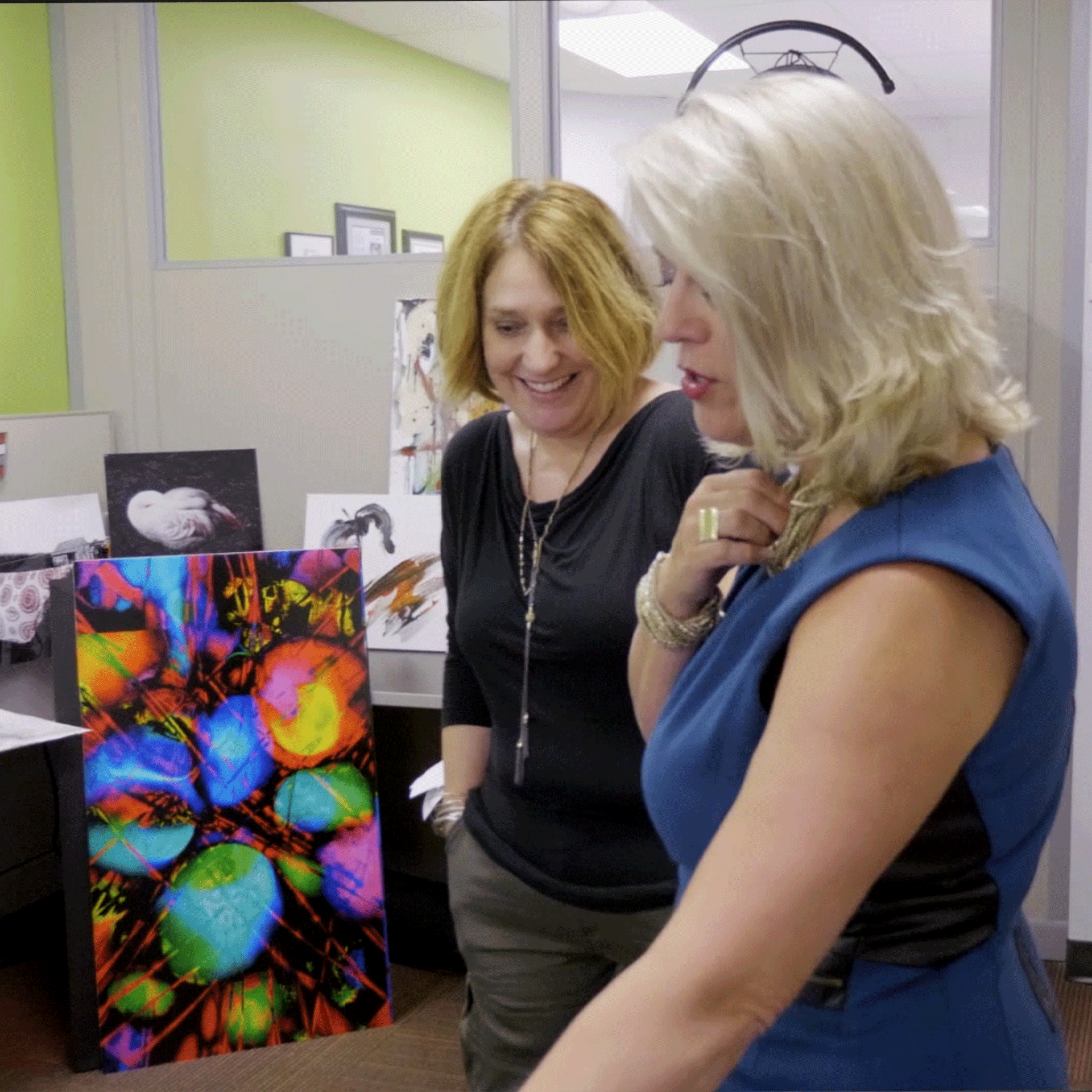 Founder and CEO Jill Lehman isn't just another consultant. She is actively helping business in solving HR issues by bring art into the workplace.